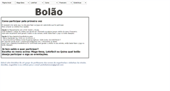 Desktop Screenshot of bolao.sqlweb.com.br